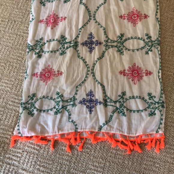 Ruby YaYa boho sequined caftan/swim coverup - Picture 8 of 10